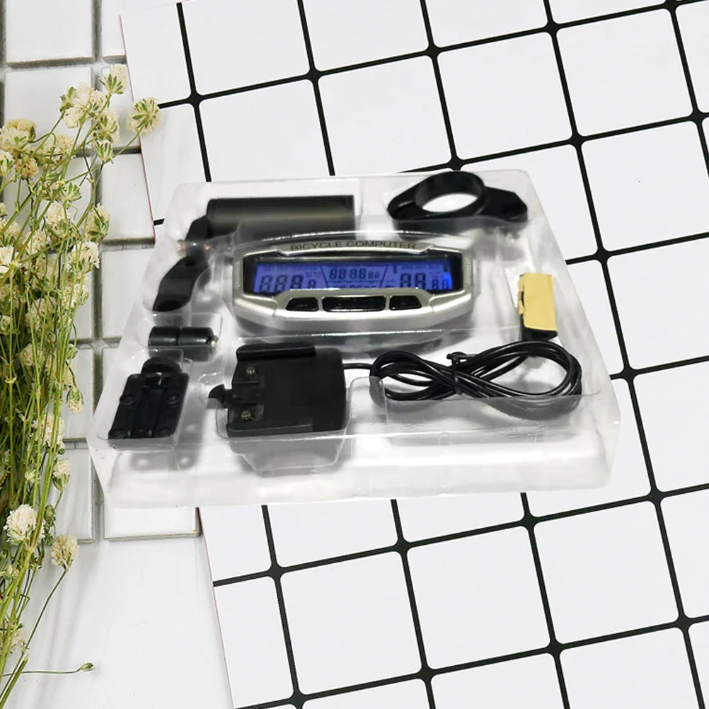 

1Pcs Back Light Speedometer Digital Bike Computer Night Light Display for Road Mountain Folding Bikes Current Average Speed