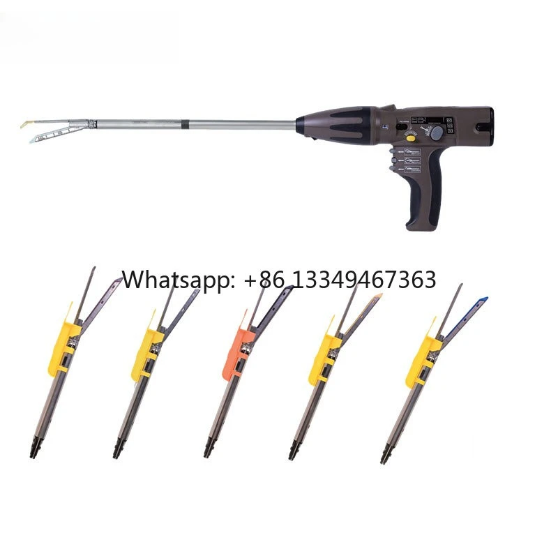 Electric Linear Cutter Stapler Loading Cartridges Titanium Memory Staples Drop-shaped Anvil  Surgery