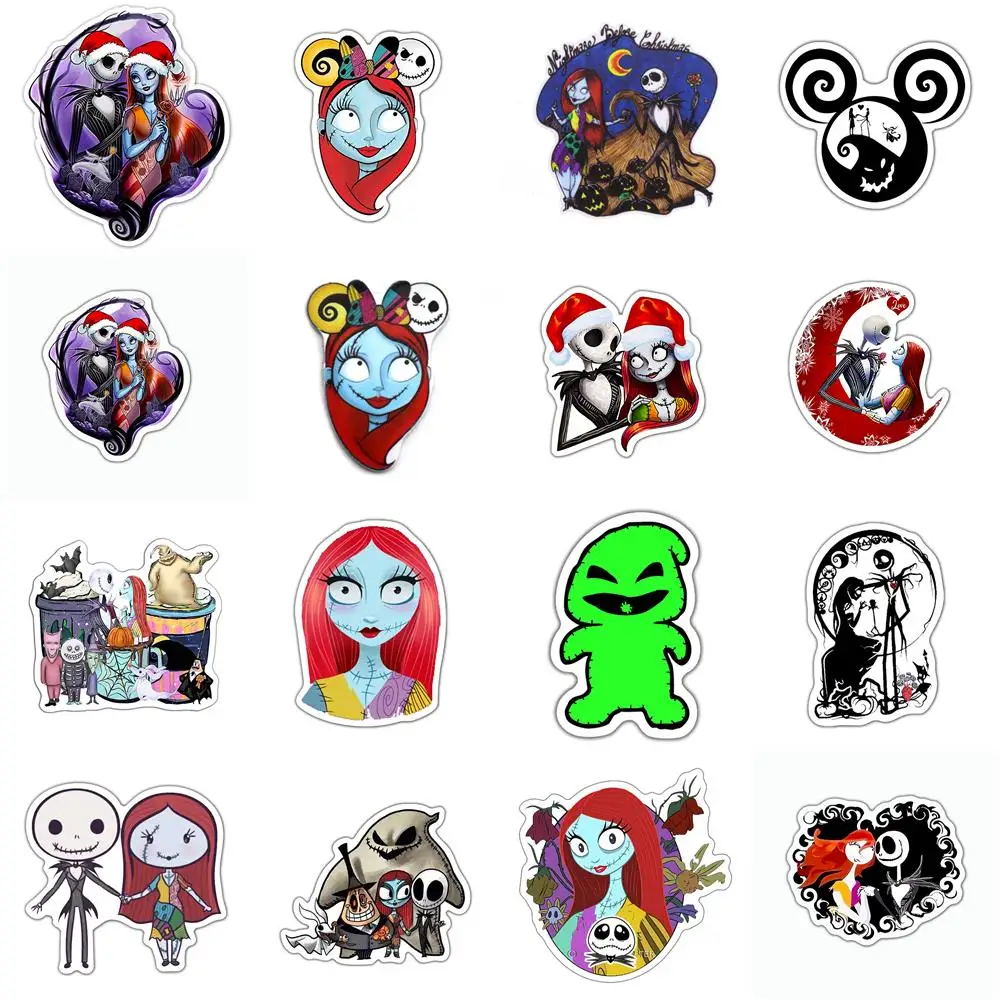 

Disney The Nightmare Before Christmas 5Pcs Flatback Planar Resin Acrylic Hair Accessories Hair Bow Embellishment Scrapbook DIY