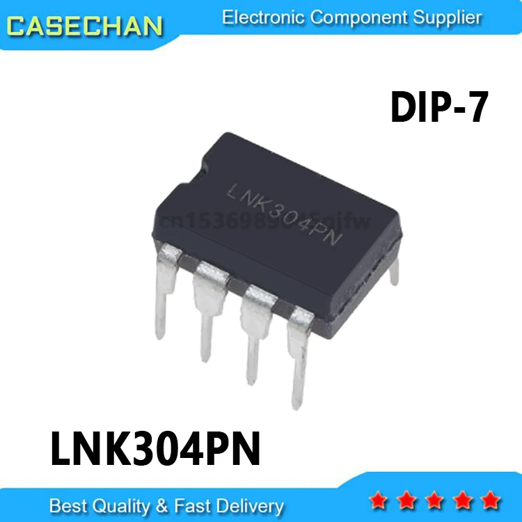 10PCS LNK304PN  LNK304P  LNK304  DIP7