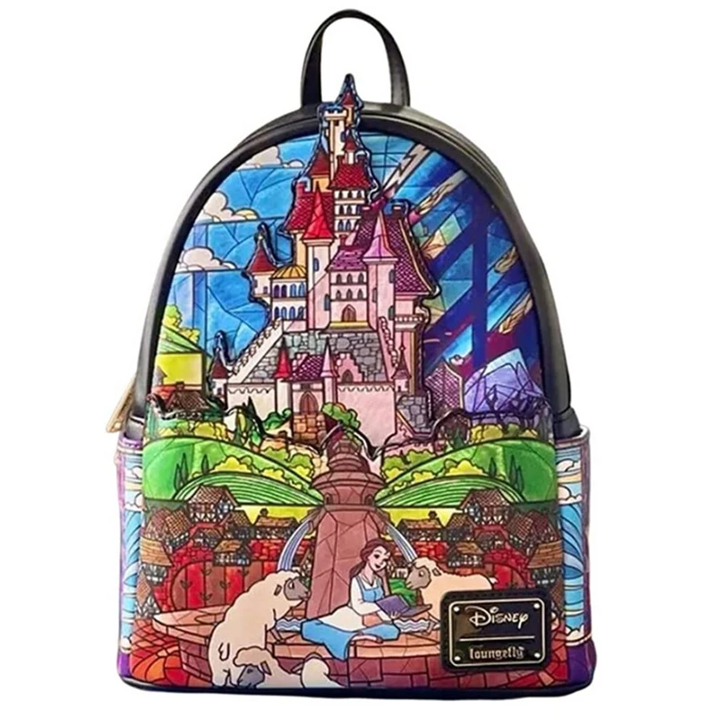 Zaino da viaggio Monster Academy Jack Zaino in pelle Pu Cartoon Lotso Stitch Borsa da ragazza carina alla moda