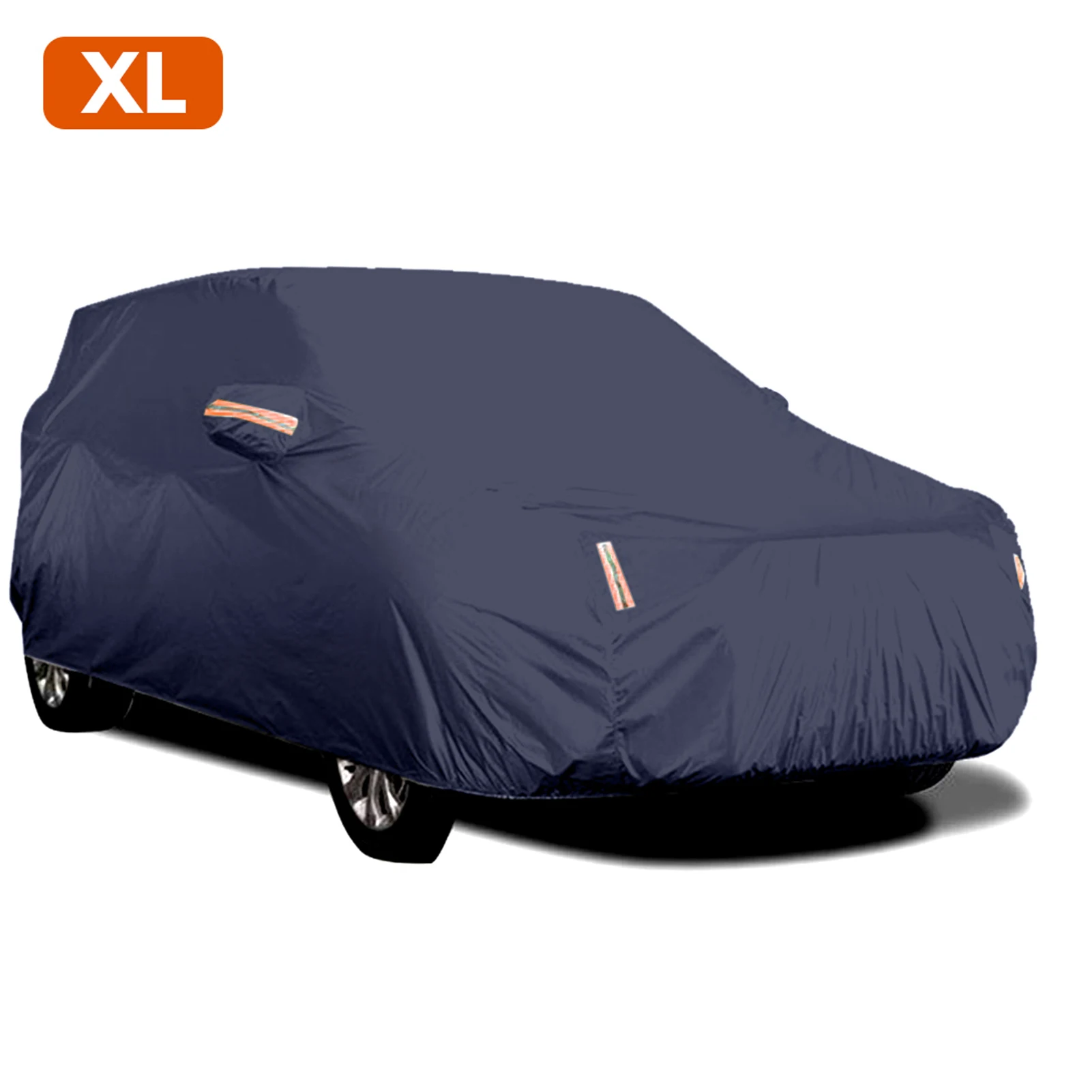 

Car Cover Full Sedan Covers with Reflective Strip Sunscreen Protection Dustproof&Waterproof UV Scratch-Resistant Universal