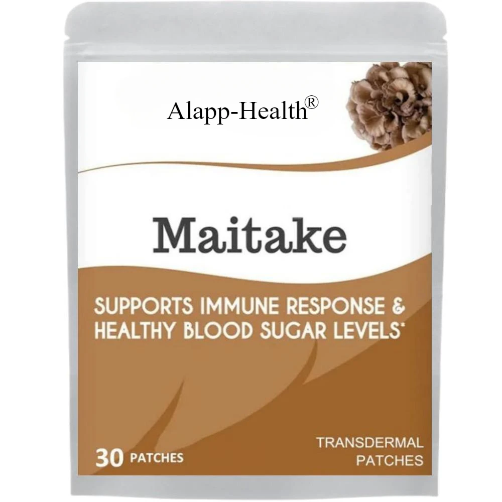 30 Patches Maitake Mushroom Transdermal Patches For Immune System Support, Stress Relief, Build Energy, Strength Booster