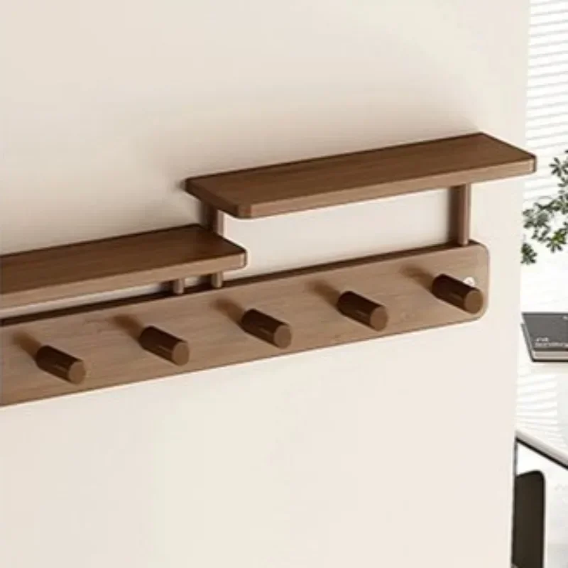 Wall Bamboo Clothes Hanger Simple Creative Luxury Organizer Coat Racks Storage Bedroom Coat Rack