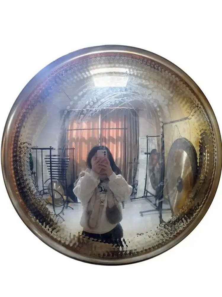 32 inch 80CM NIckle Alloy MIrror Gong