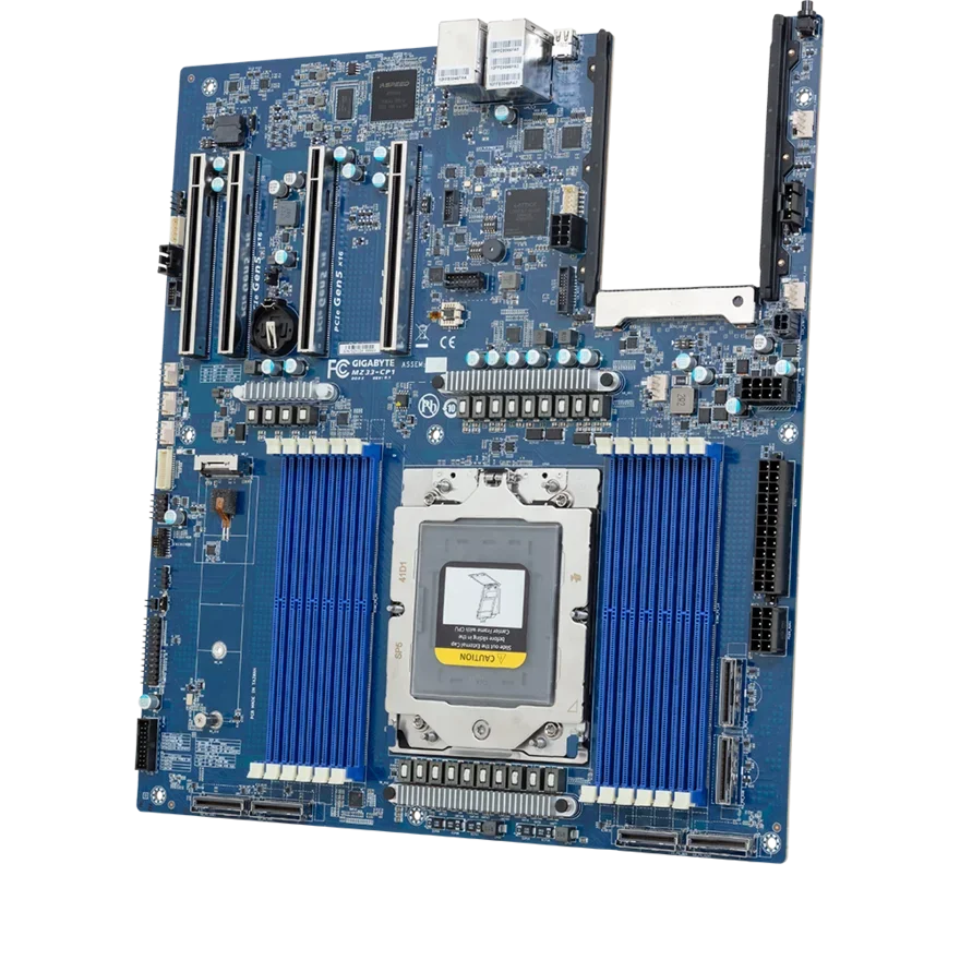 اللوحة الأم الأصلية الجديدة AMD EPYC 9005/9004 - E-ATX up لـ MZ33-CP1 #2