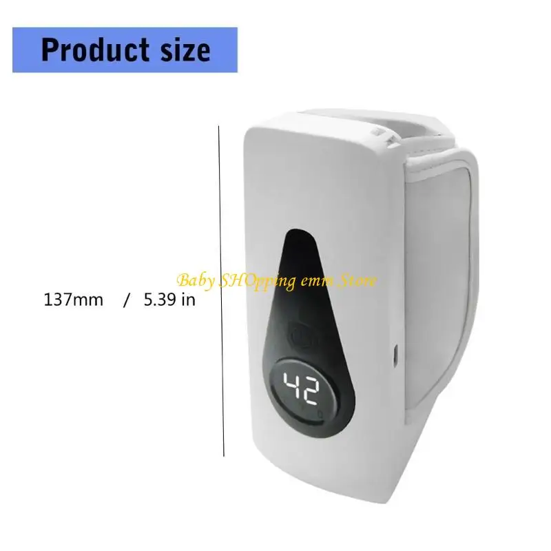 23GD Rechargeable Bottle Warmer Portable Cordless Charging Milk Bottle Sleeve for Breastmilk and Formula Easy to Use