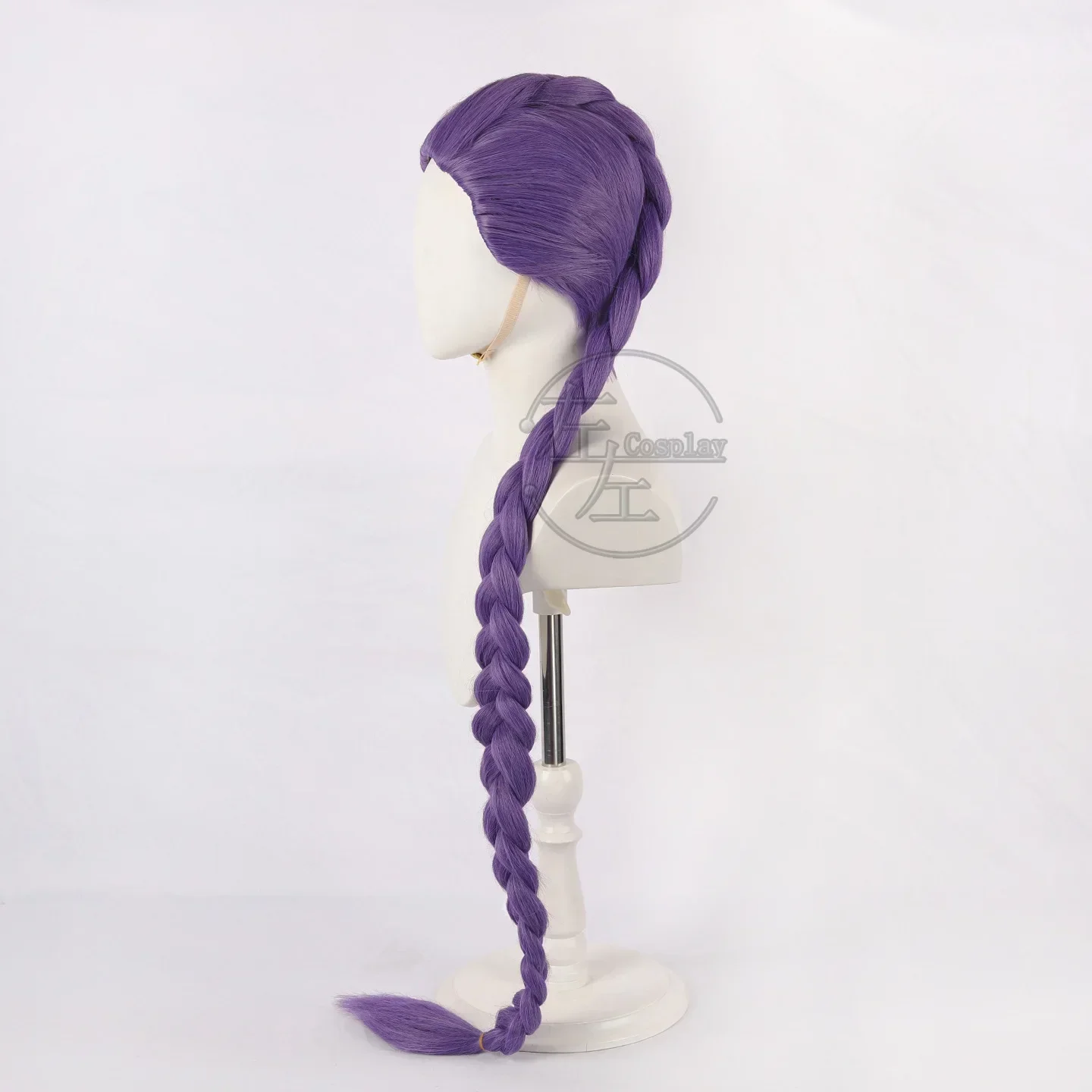 Demon Hunters 100cm Long Rumi Cosplay Wigs Movie Character Role Play Heat Resistant Synthetic Hair Women Party Purple Color Wig