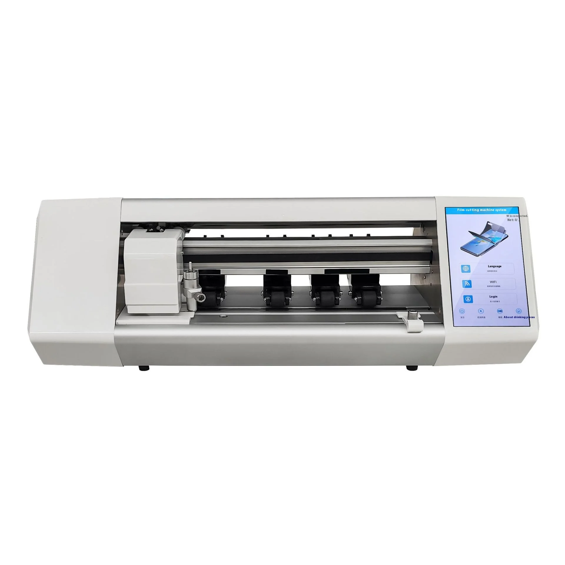 Fully Automatic 16-inch Touch Screen Hydrogel Film Cutter TPU Screen Protector Cutting Machine For Phone Camera