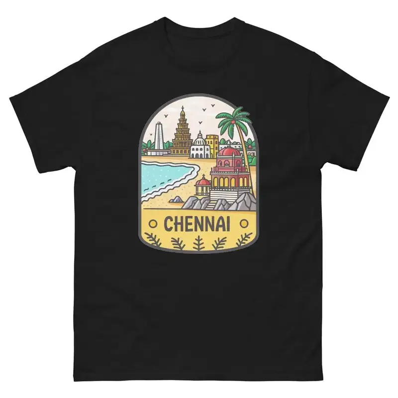 Chennai World Travel Urban Area City T Shirt