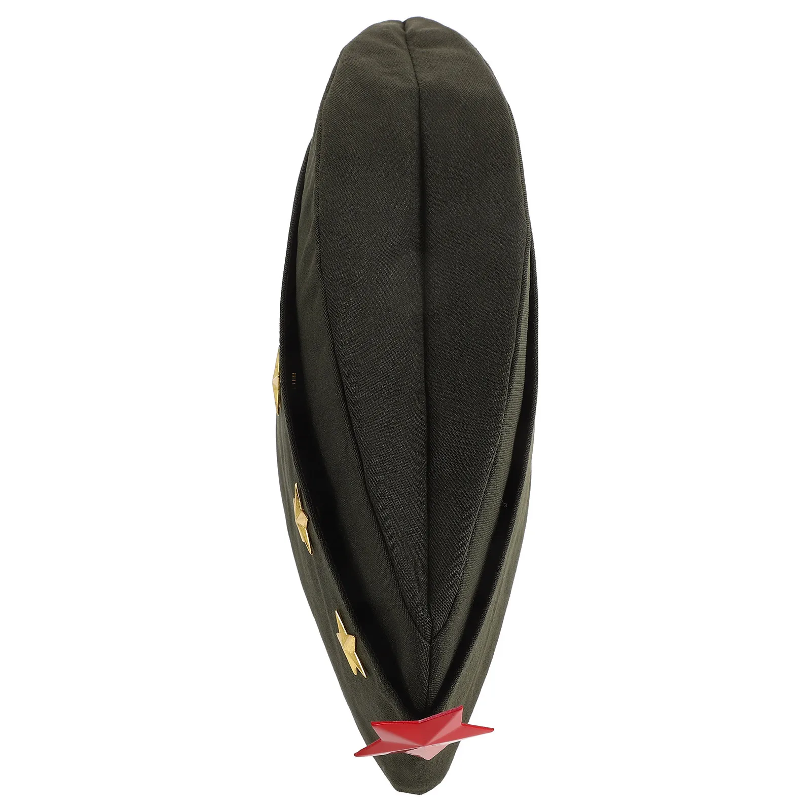 

Sailor Dance Cap Canvas Captain Beret Hat For Party Costume Performance Lightweight Uv Protection Cosplay Accessory