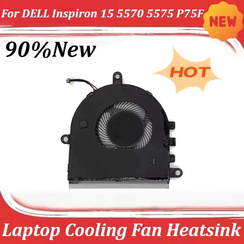 

90% новый вентилятор охлаждения для ноутбука DELL Inspiron 15 5570 5575 P75F