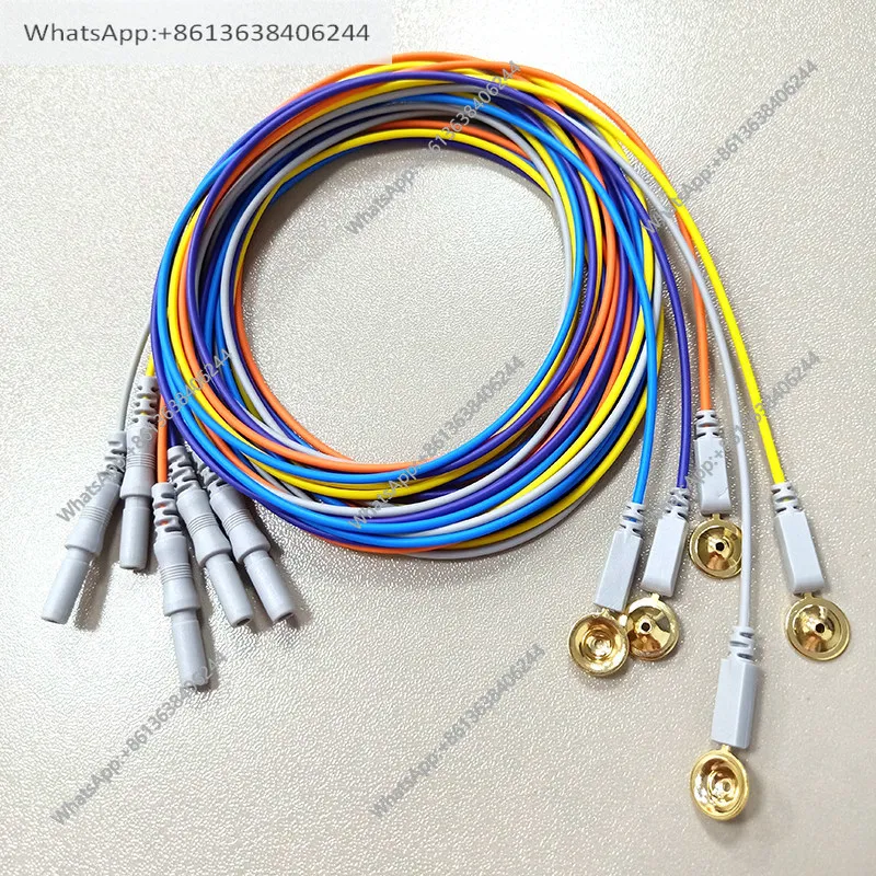EEG lea-d wire Disk electrode Muscle electrode wire Optical computer wire