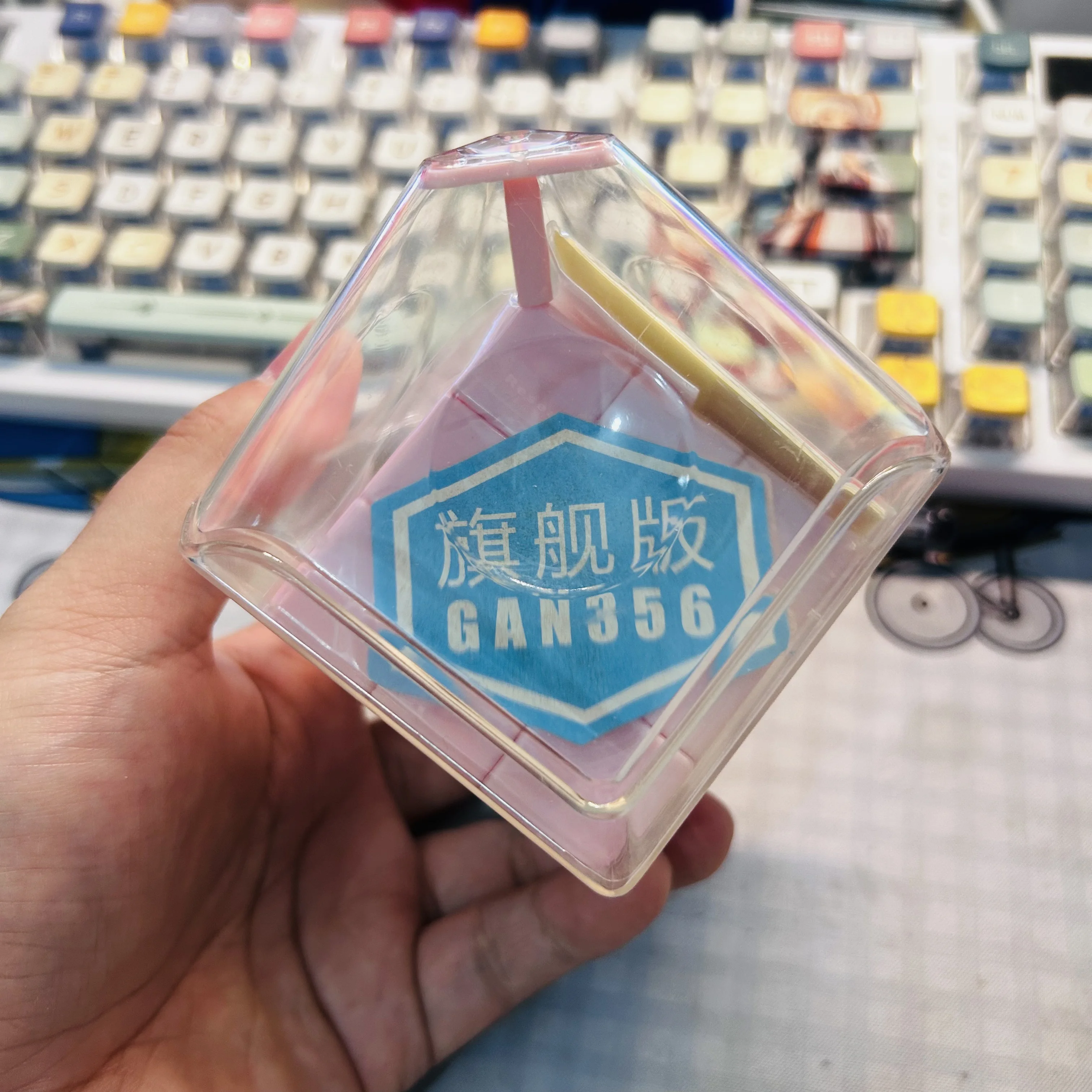Gan356 Pink Limited Edition Cube 3x3 Cube Collection Gan 3x3x3 Magic Cube