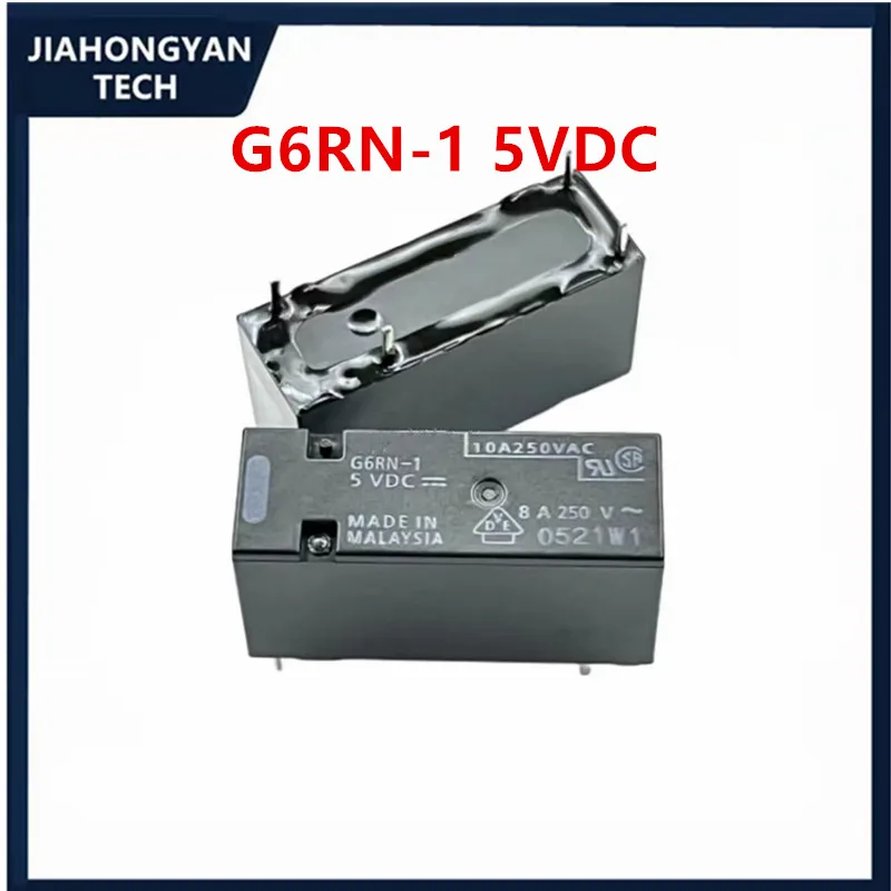 5 pièces 10 pièces d'origine G6RN-1 12VDC 5VDC 24VDC 12V 5 broches 8A relais DC12V