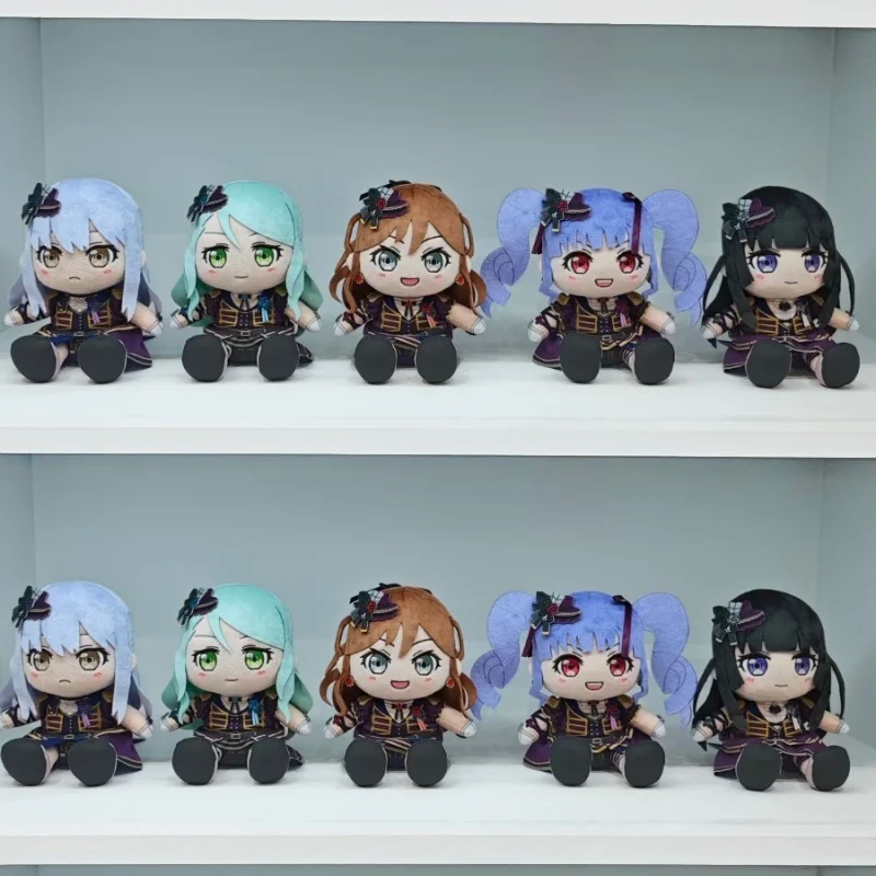 Bilibili Gsc Bang Dream Roselia Plush Doll Anime Character Stuffed Soft Collectible Figure Home Desk Decor Gift For Fans