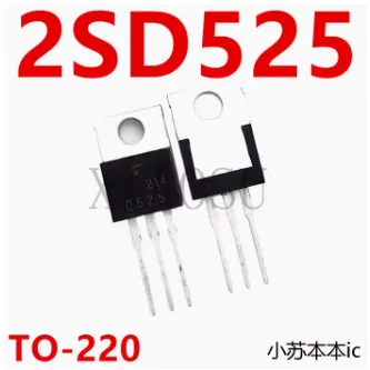 (5-10PCS)100% Baru 2SD525 2SB595 to-220 Chipset