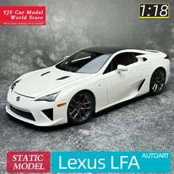 AUTOART 1/18 Lexus LFA Sports car model static display collection holiday gifts