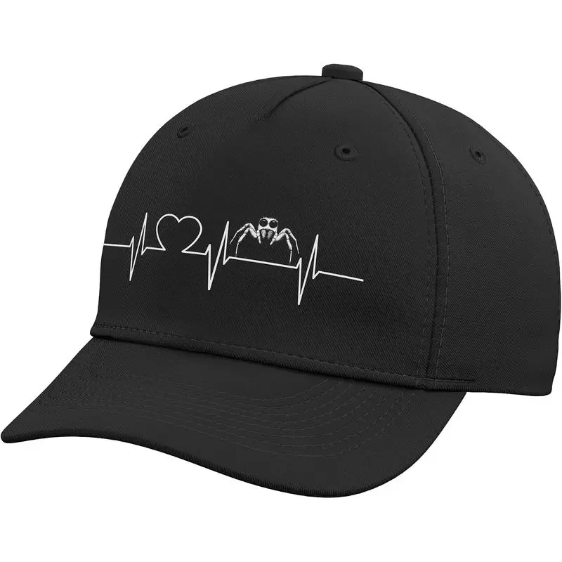 Jumping Spider Heartbeat Jumping Spiders Jumping Spider Adjustable Baseball Hat