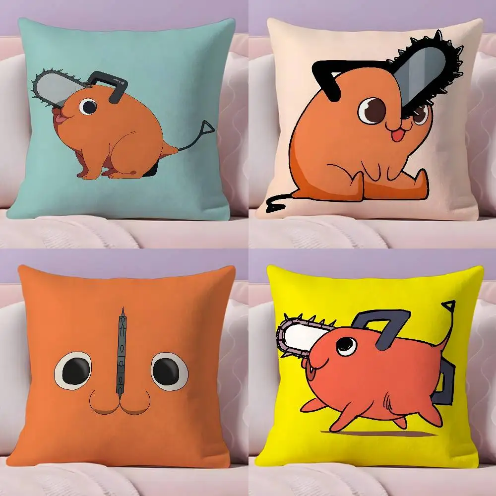 

Anime C-Chainsaw Man Pochita Pillow Case Pillowcase Ultra Soft Skin Friendly Fabric Cloud Like Comfort & Concealed Zipper