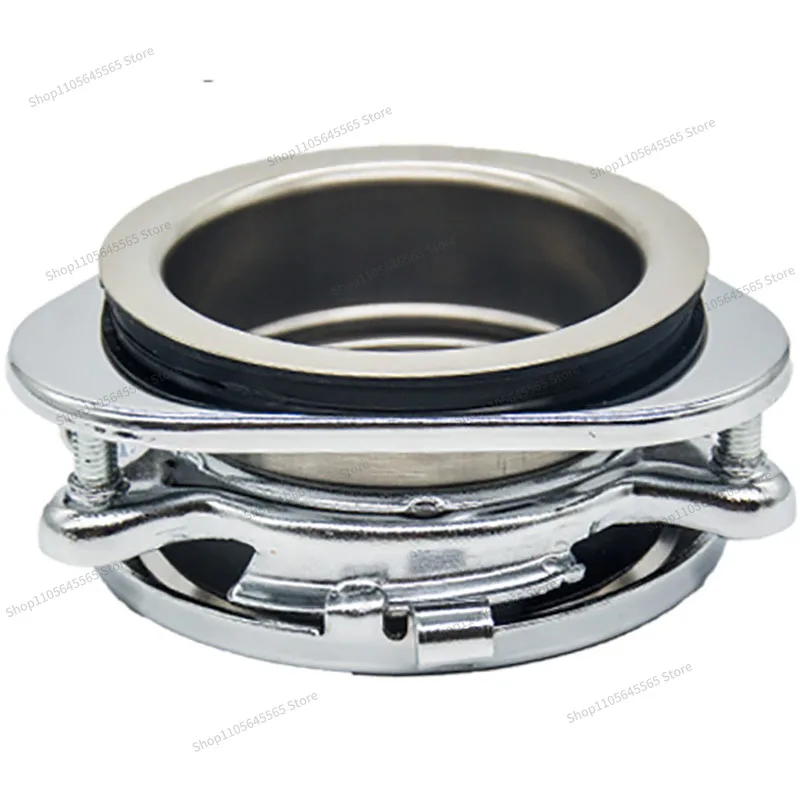For Garbage Disposal Three-point Buckle Fast Lock Variable Diameter Sink Sewer Square Round Transfer Gasket Ring 104568