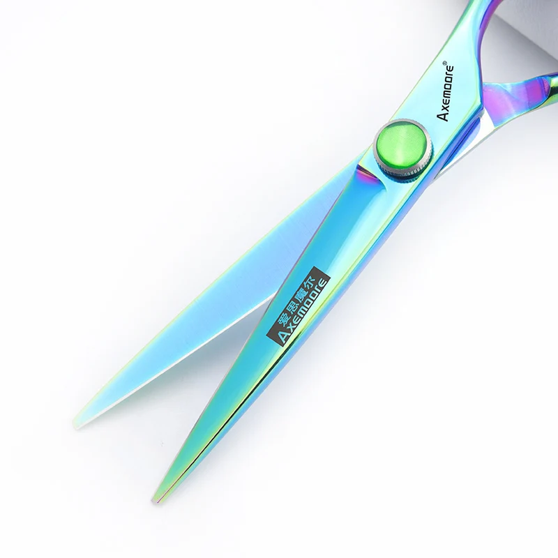 hair scissors Cutting thinning hairdressing shears 6.0 inch Barber Scissors Professional barber tools Japan 440C steel