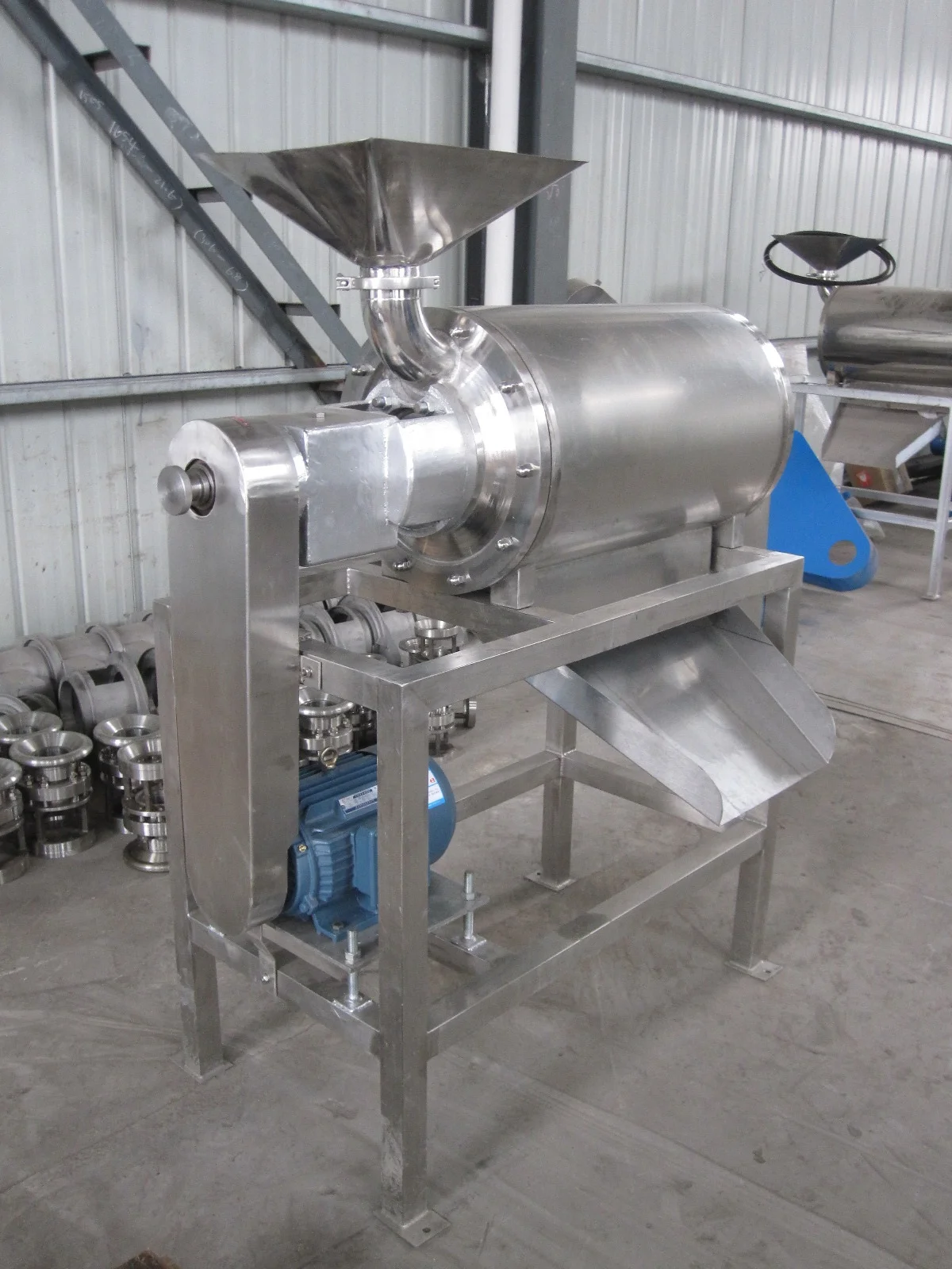 ジュース抽出器用にカスタマイズされたスクリュープレスジューサーフィルター、パイナップルコールドプレス、商用フルーツパルパーマシン