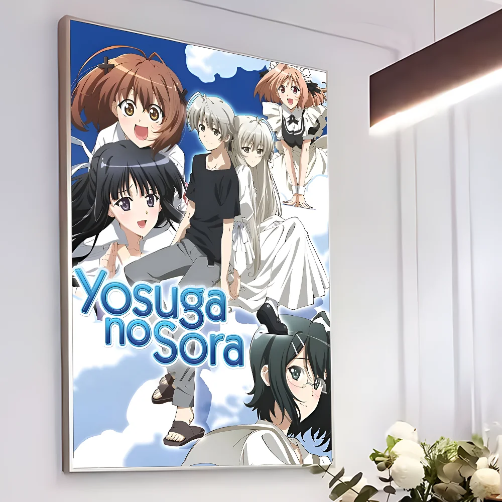 Kasugano Sora Yosuga No Classic Vintage Posters Decoracion Painting Wall Art White Kraft Paper Kawaii Room Decor