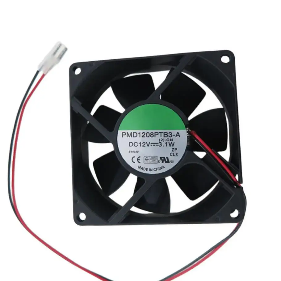 For SUNON PMD1208PTB3-A (2).GN DC12V 3.1W 2PIN 2Lines Cooling Fan