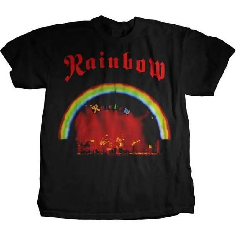 RAINBOW On Stage T SHIRT S M L XL New Official Hi Fidelity Merch