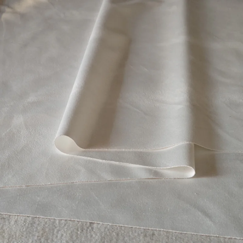 Two-sided Suede Fabric By The Meter for Sofa Cover Clothing Bag Lining Background Diy Seiwng Cloth Soft Comfortable White Pink - view 5
