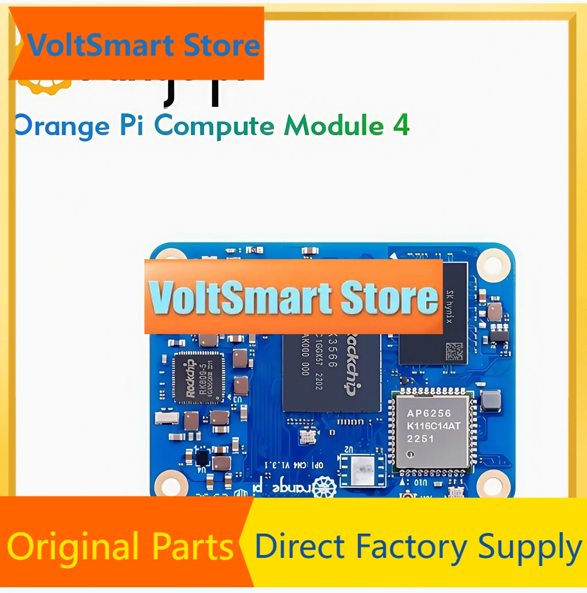 VoltSOrange Pi Compute Module 4 CM4 Core Board WIFI Bluetooth Various Versions Available