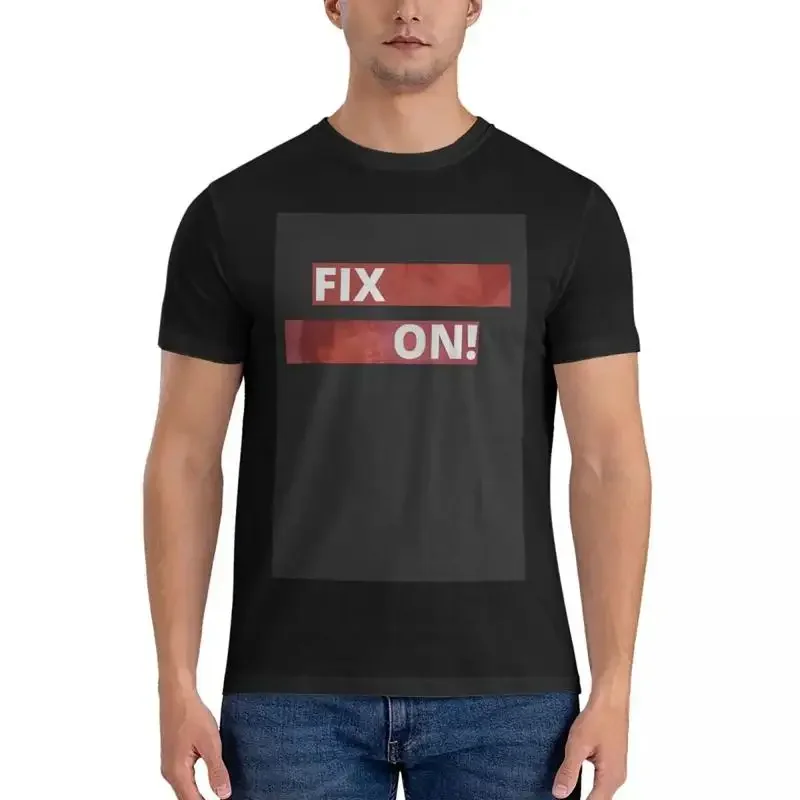 Fix On Mingi T Shirt Men's 100 Cotton Humor Crewneck ATEEZ Shi