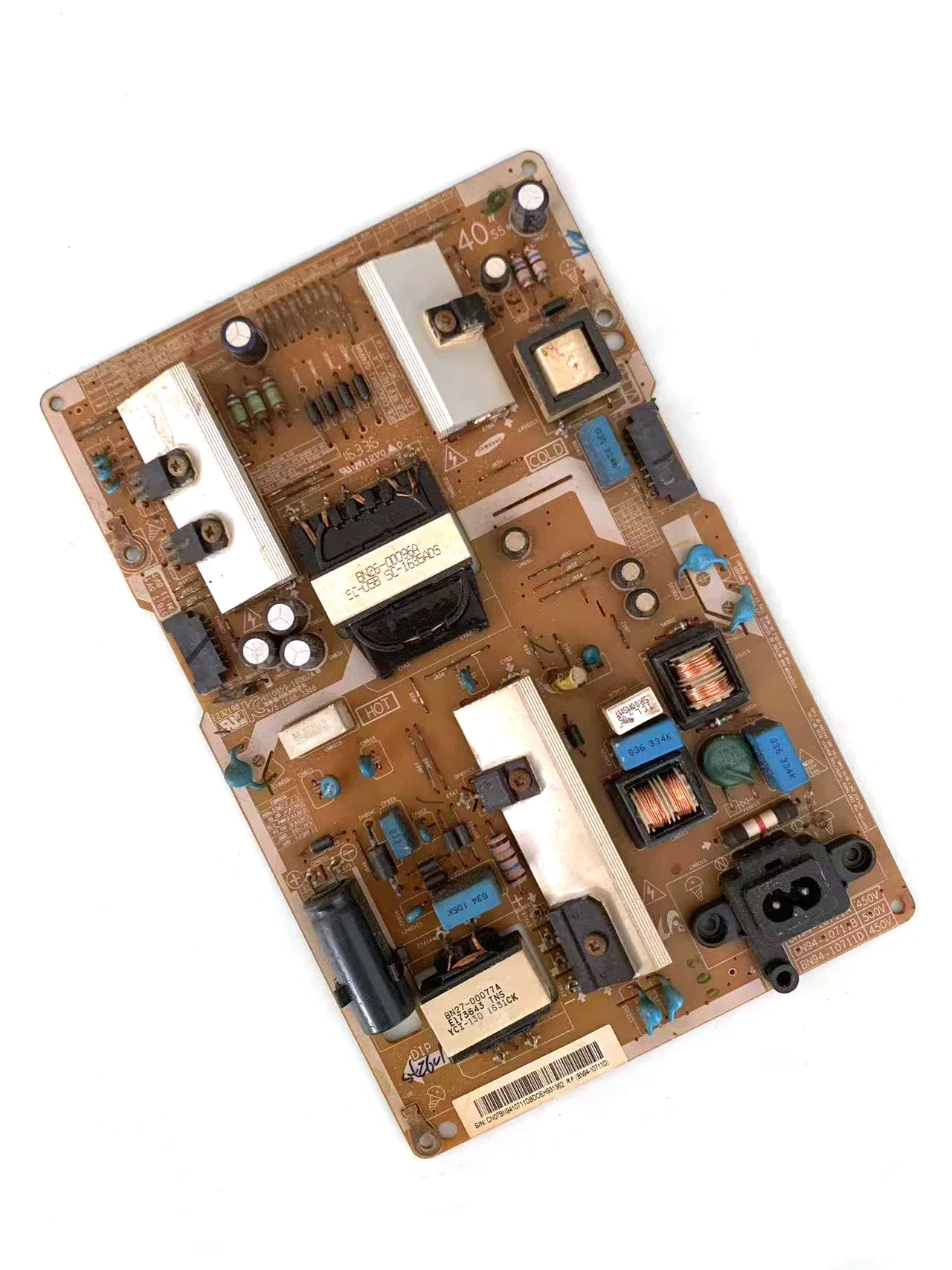 

Genuine BN94-10711D = BN94-10711A = BN94-10711B BN41-02499A Power Supply Board fits UA40KU6000GXXP UA40KU6000KPXD UA40KU6000KXMR