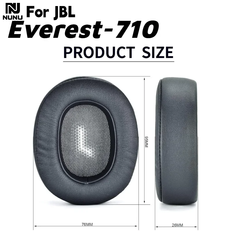 NUNU Replacement Soft Foam Cushion Ear Pads / Silicone zipper head beam protective cover For JBL Everest-710 Gaming Headset . view 6