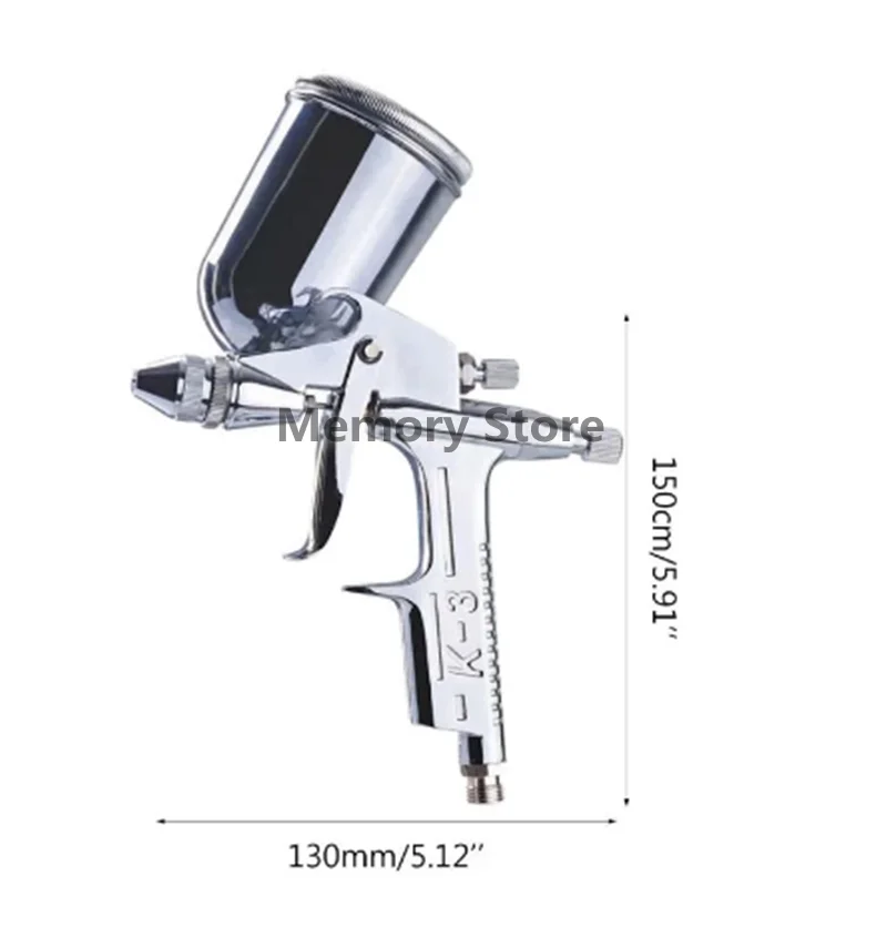 1pc K-3 Professional Mini Air Paint Spray Gun 0.5MM Nozzle Pneumatic Tool Airbrush For Painting Car