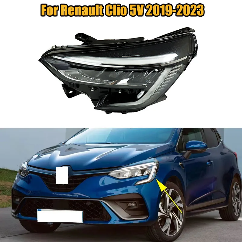 260105310R 26010090R Front Headlight Headlamp High Quality Waterproof Automobile Spare Parts For Renault Clio 5V 2019-2023
