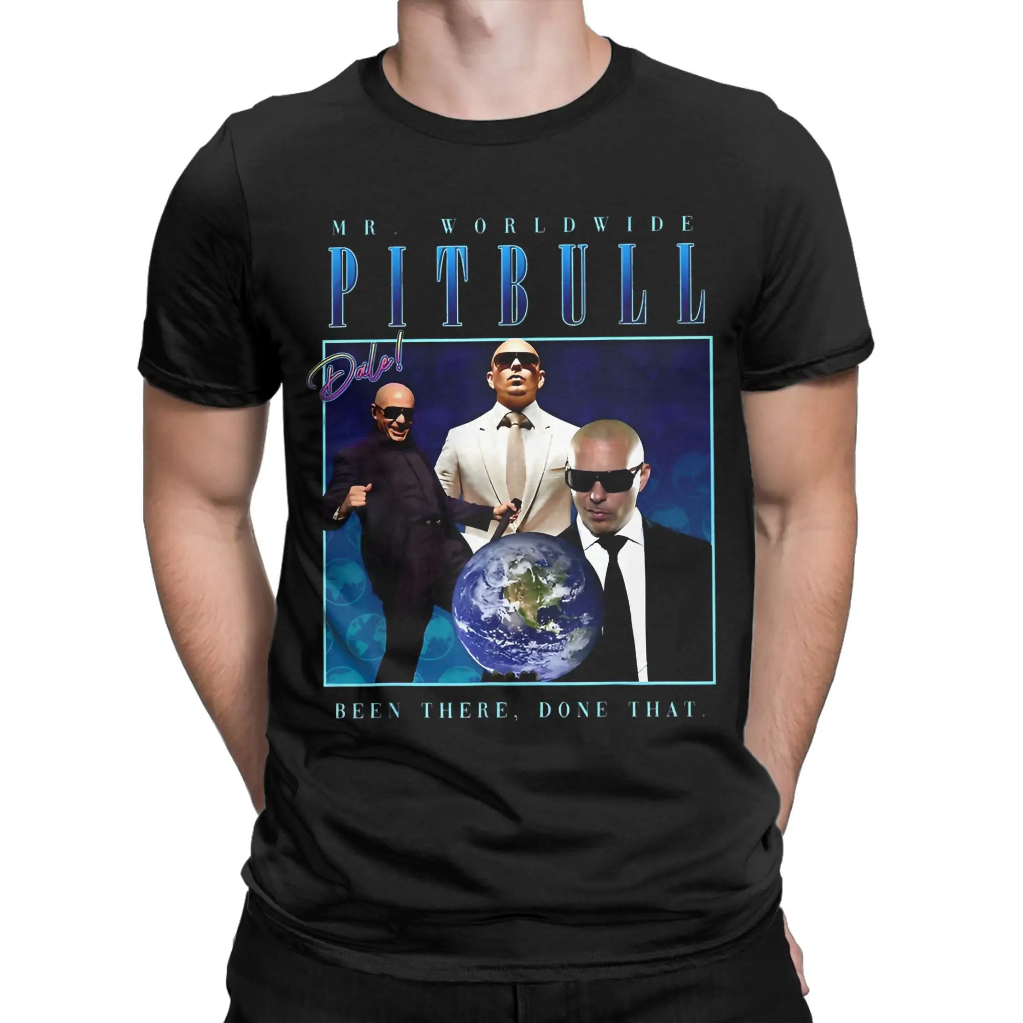 

Pitbull Mr. Worldwide Tee Shirt for Men Women Gift Idea T Shirts 100% Cotton Clothing