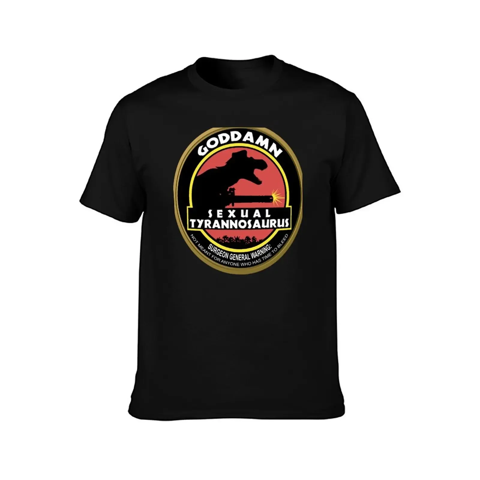 Sexual Tyrannosaurus T-Shirt new edition designer shirts anime figures t shirts men