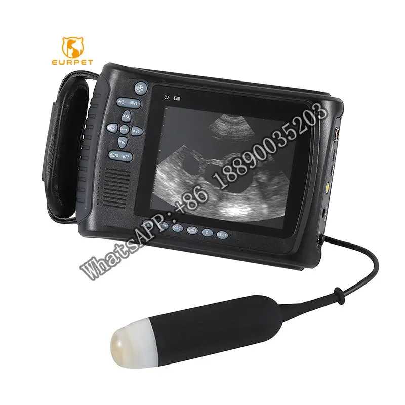 EUR PET Animal Pregnancy Ultrasound Scanner Pet Cattle Cow Veterinary Portable  Machine For Vet