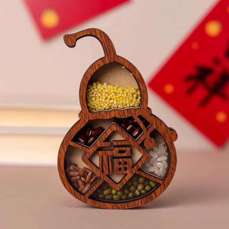 

New Grain Harvest Wooden Refrigerator Magnet | Creative Craft | Housewarming Gift for Moving | Home Kitchen Decor
