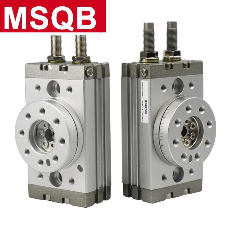 

MSQB10A MSQB20A MSQB50A MSQB70A MSQB10AR MSQB30R MSQB50R MSQB70R Поворотный пневматический цилиндр MSQB50A Регулируемый 0-190 градусов