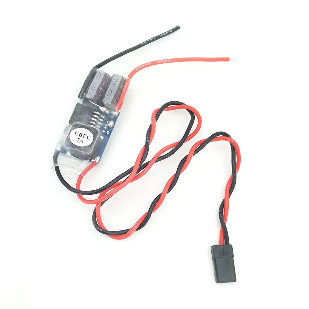 Ubec 7a 2S-7S Spanningsregelaar Buck Module Schakelregelaar Voor Rc Boot Marine Drone Vliegtuig Auto Tank