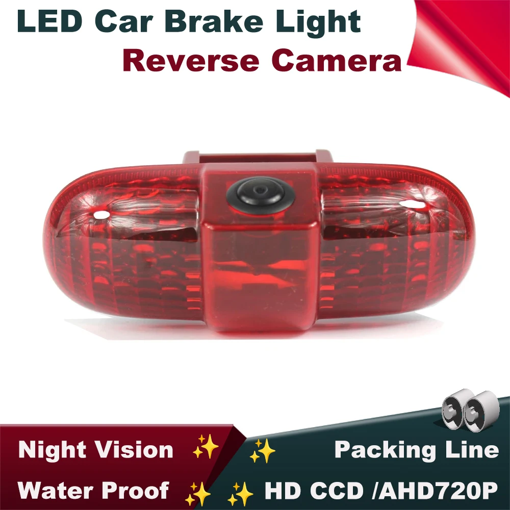 

LED Car Brake Light Rear View Camera CCD For Renault Trafic 2001-2014 Combo Opel/Vauxhall Vivaro Primastar camera reverse backup