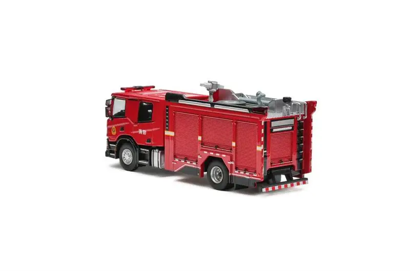 

1:64 Urban main battle fire truck Diecast Collector's Vehicle Model Car