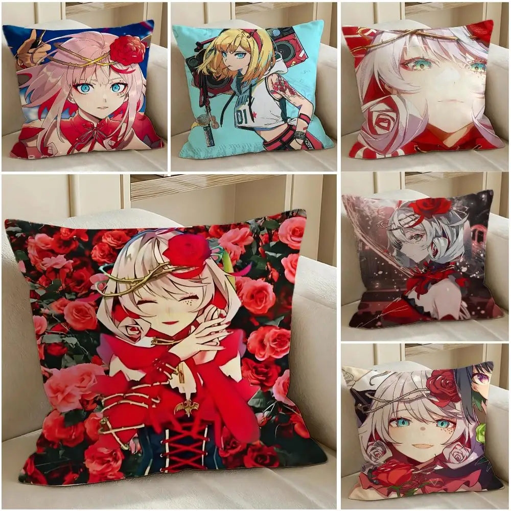 anime takt op.Destiny Cushion Cover Pillow Short Plush Warm CreamStylel Cushion for Living Room Bedroom Sofa Ideal for Gifting
