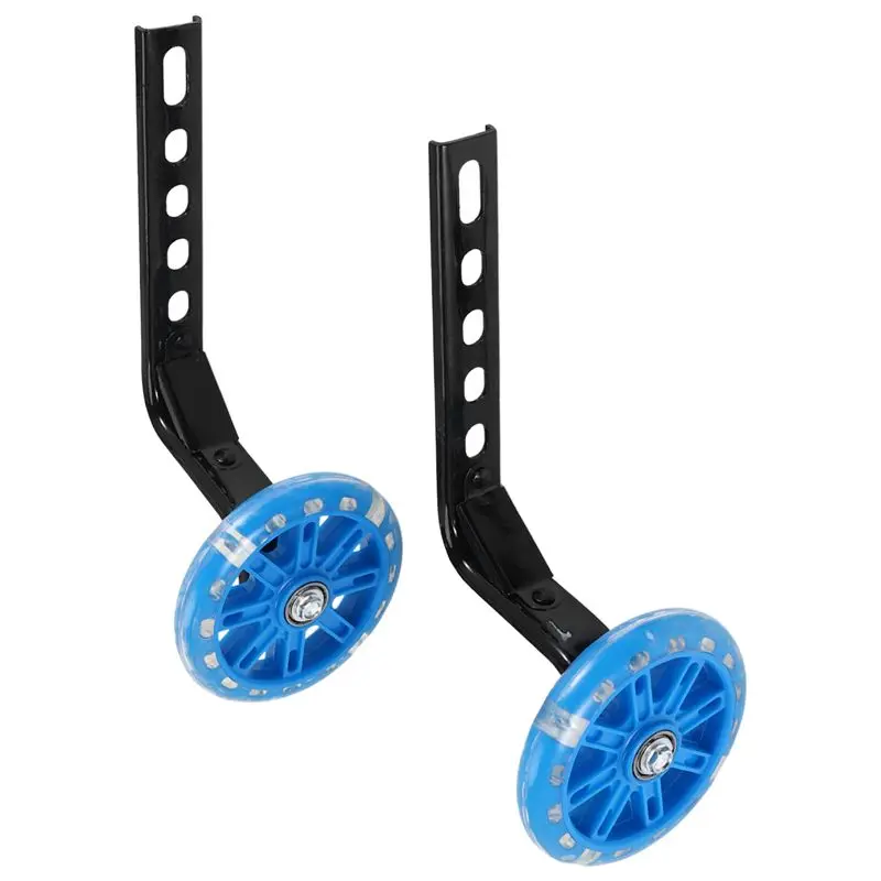 NEW HOT In Stock-Kids Training Wheels For 20 Inch Bike Flash Bike Training Wheels Bicycle Training Wheels With Stabilizers Mount
