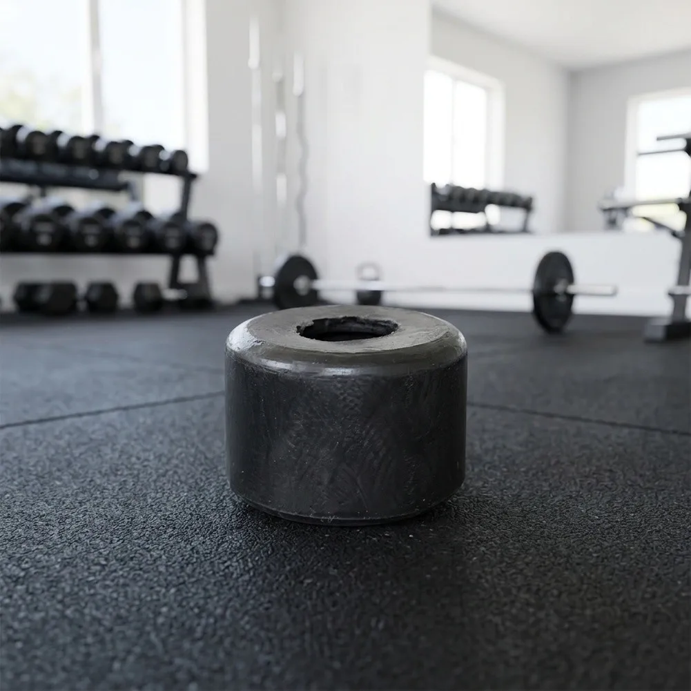 25mm OD 12mm Bore Weight Stack Guide Pole Sleeve Rubber Slide Bar Sleeve Gym Bushing Rod Spacers For Strength Training Equipment