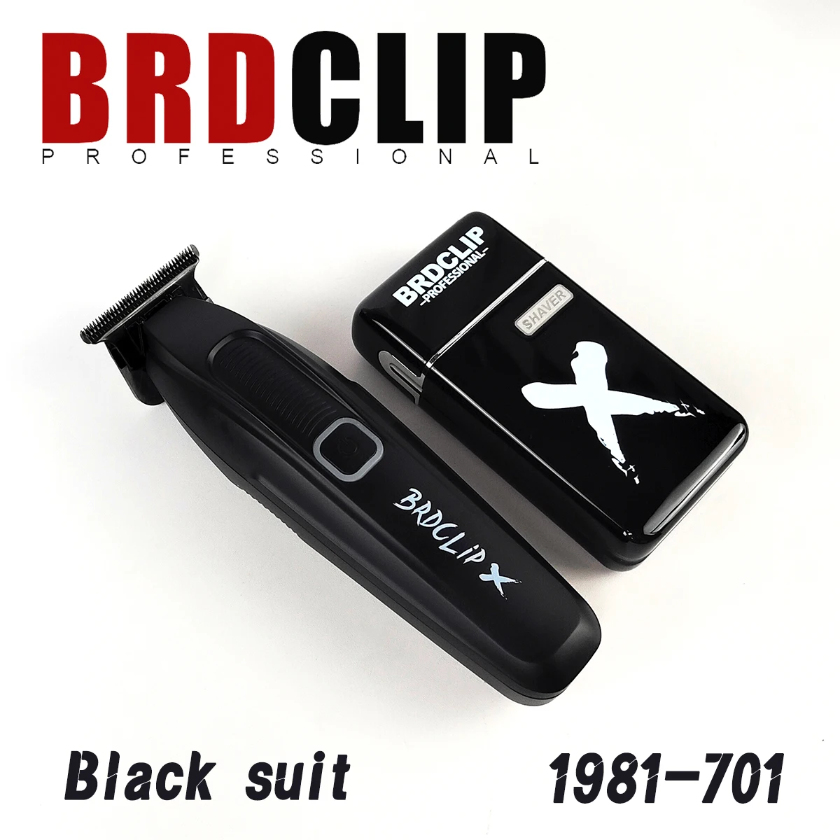 

Профессиональный триммер для черных волос BRDCLIP, 2 шт., высокие разрешения, 7500 об/мин, 9000 об/мин, DLC, 0 режущих лезвий, парикмахерский набор, бритва, мужская парикмахерская