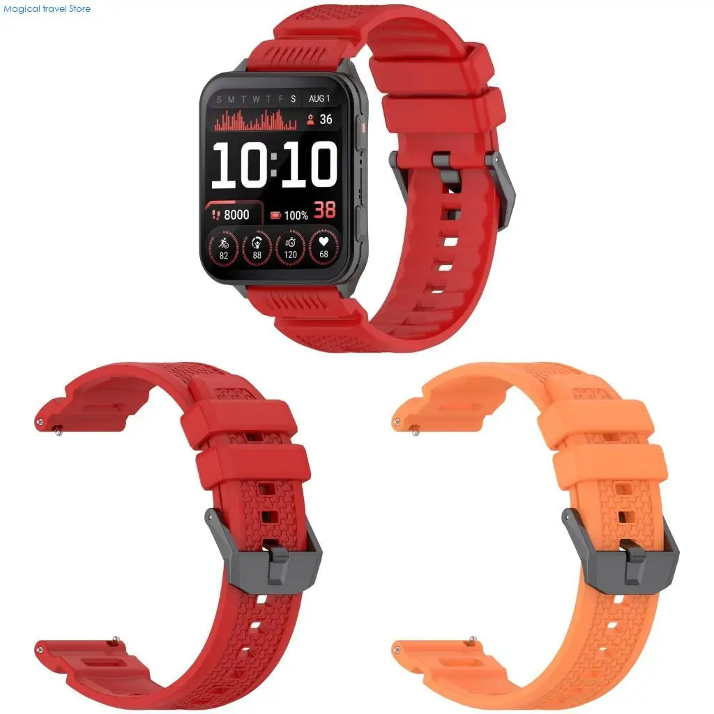 N2UB Silicone Watch Bands Quick Release Watch Straps for X1 24mm Multiple Color Soft Silicone Wristband